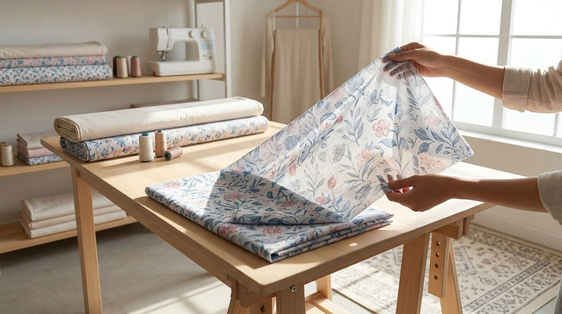 How to check if cotton dress material needs a lining