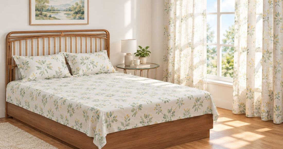How to choose curtain fabric for a sunny window
