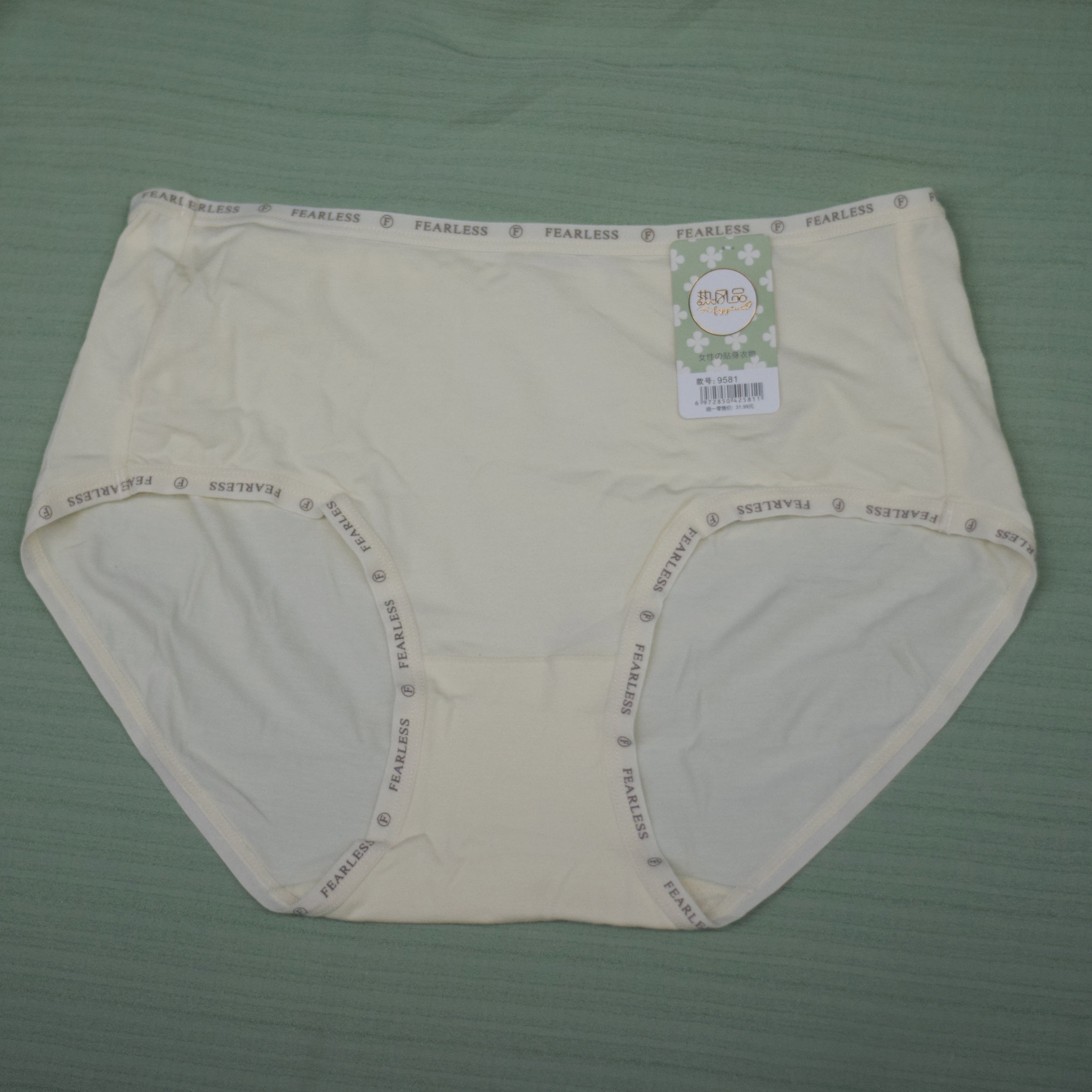 Women’s Seamless Panty Set of 6 – Soft Lycra Comfort Fit with “Fearless” Waistband