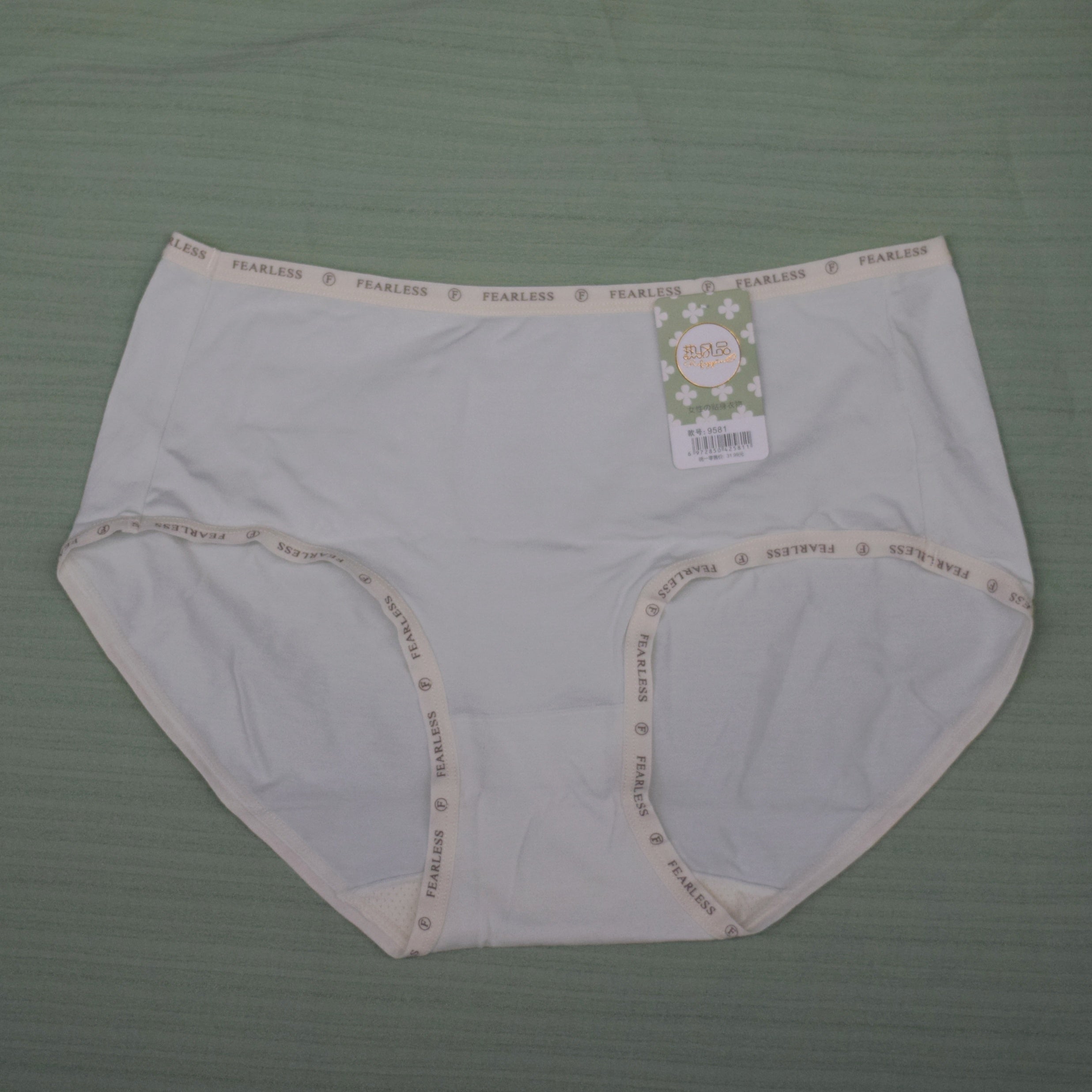 Women’s Seamless Panty Set of 6 – Soft Lycra Comfort Fit with “Fearless” Waistband