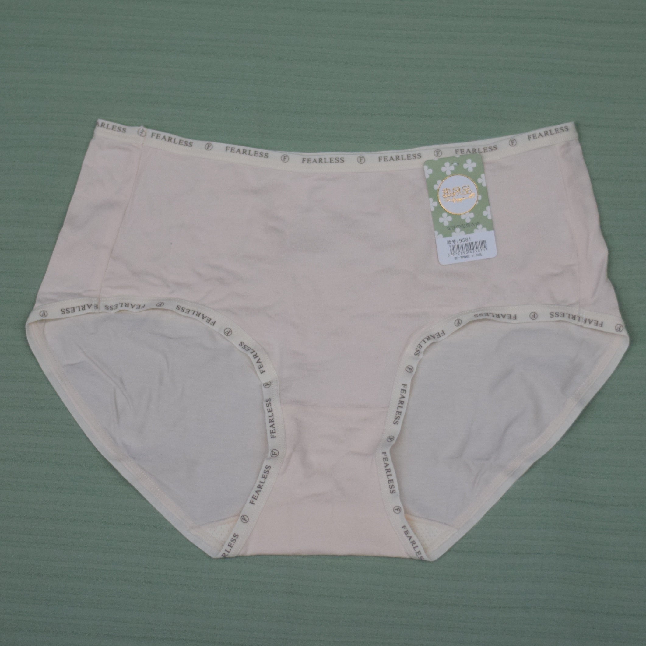 Women’s Seamless Panty Set of 6 – Soft Lycra Comfort Fit with “Fearless” Waistband