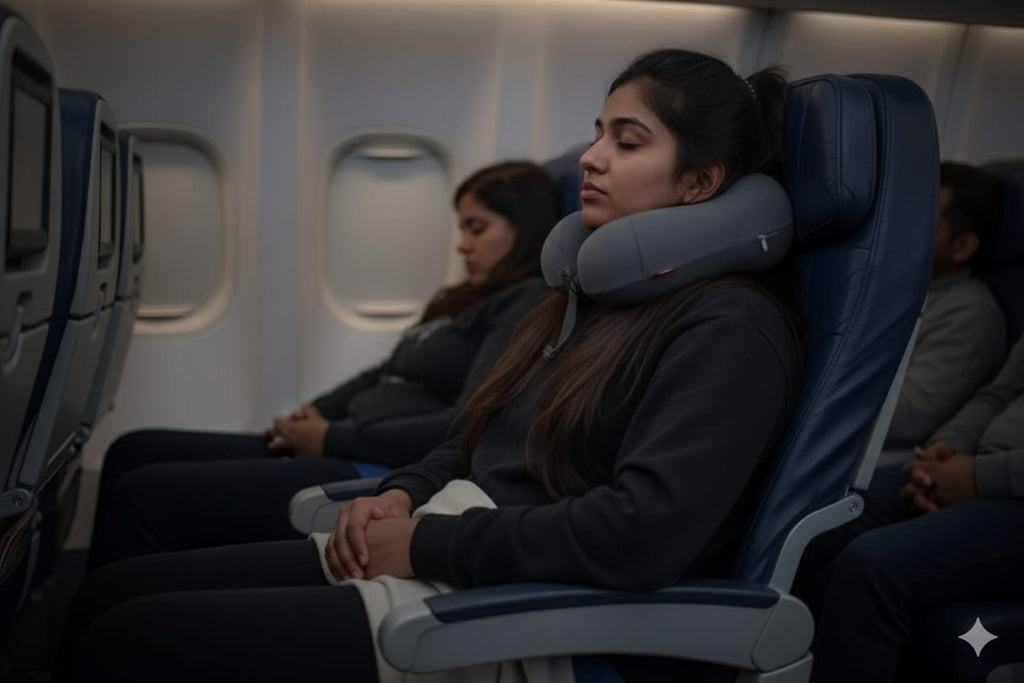 Ergonomic Travel Neck Pillow - Main Product Image - Nushio