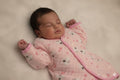 Soft Quilted Baby Jhabla – Pink Koala Print (3–6 Months)