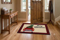 Merry Christmas Red Truck Floor Mat – 70 x 40 cm | Christmas Tree Holiday Door Mat