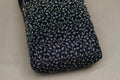 Elegant Navy Blue Velvet Dress Material with Gold Embroidery – 2.5m Top (44" Width)