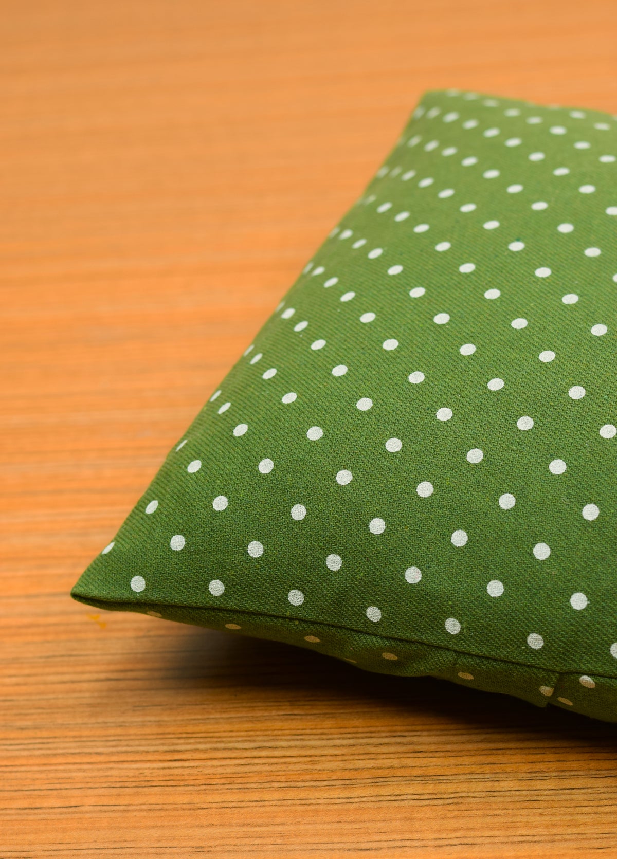 Green Polka Dot Cushion Cover – 16 x 16 Inches | Set of 1 or 2 – Nushio by Pulpel