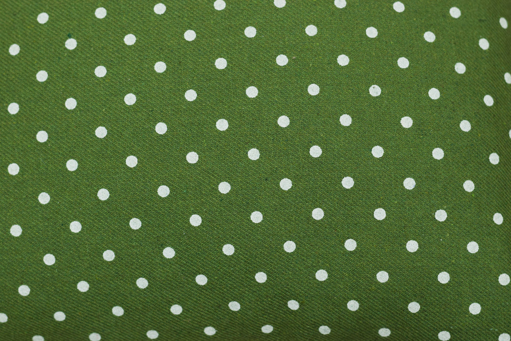 Green Polka Dot Cushion Cover – 16 x 16 Inches | Set of 1 or 2 – Nushio by Pulpel