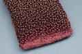 Premium Maroon Embroidered Velvet Dress Material Set (Top & Bottom)