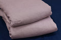Elegant Dusty Pink Semi Linen Dress Material Set – 44" Width (Top & Bottom)