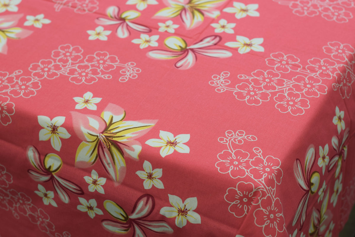 Floral Print Cotton Blend Queen Size Bedsheet – 90 × 100 Inches