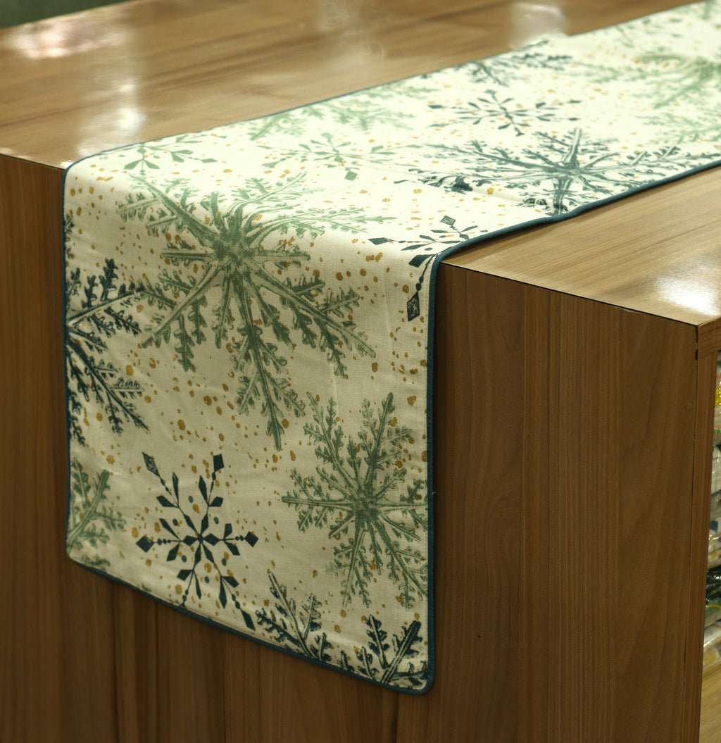 Floral Printed Table Runner – 180 × 35 cm
