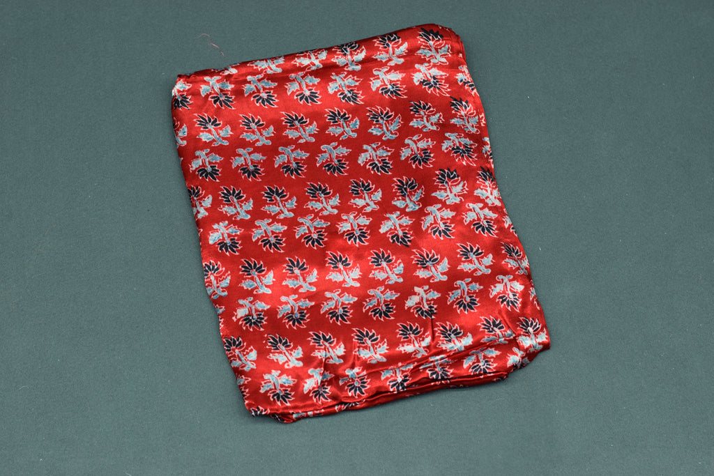 Ruby Bloom Modal Silk Churidar Material Set