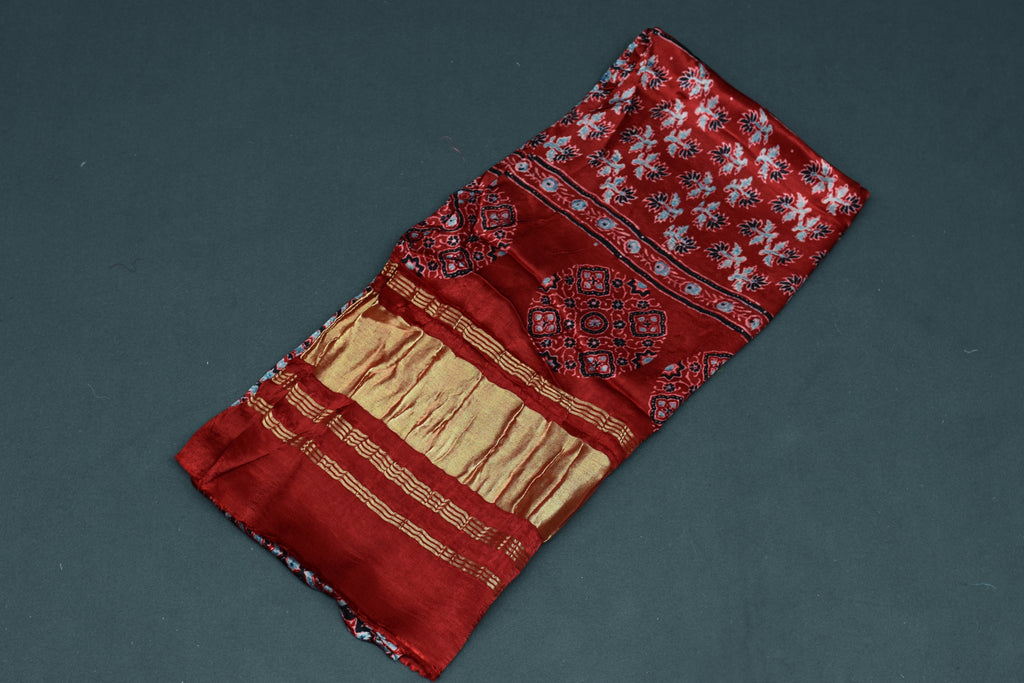 Ruby Bloom Modal Silk Churidar Material Set