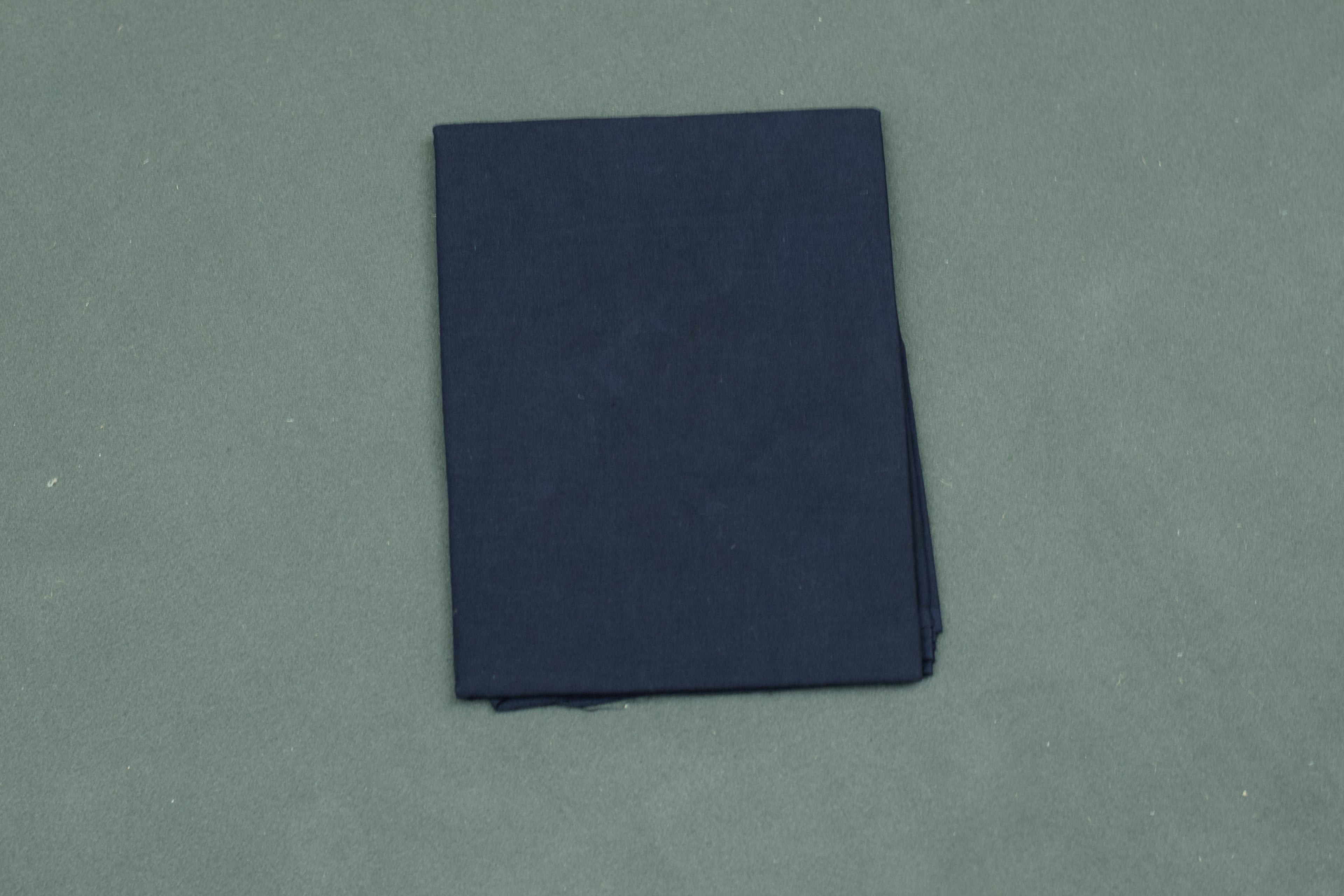 Midnight Navy Floral Modal Silk Churidar Material Set