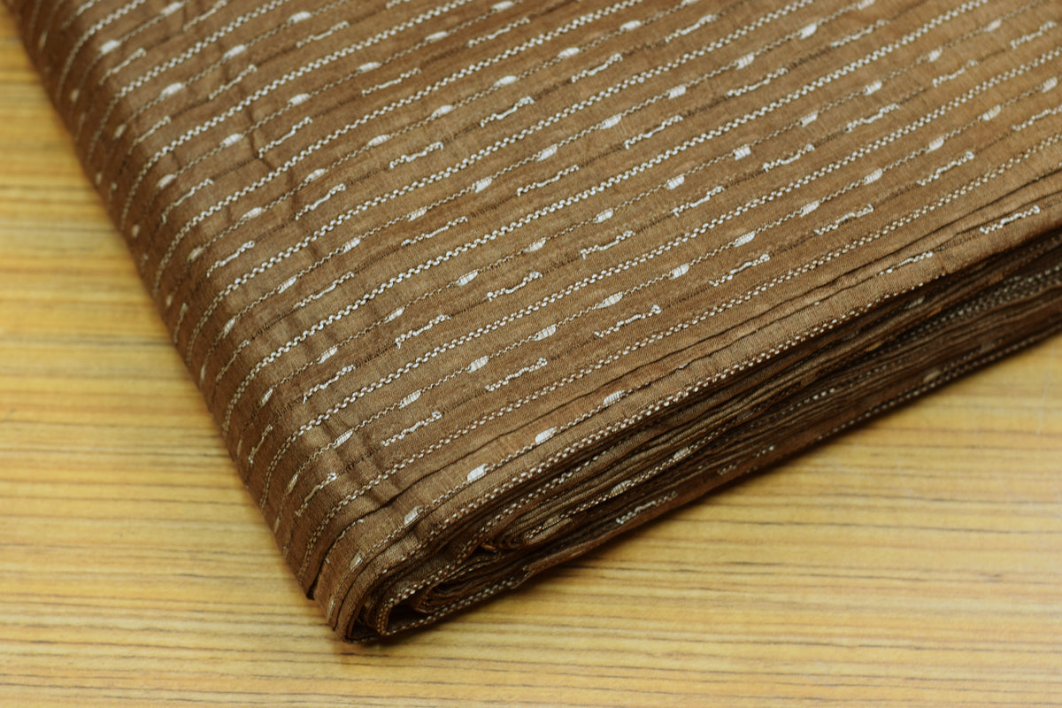 Tasar Silk Dress Material – 44" Width | Top & Bottom | 2.75 Meters