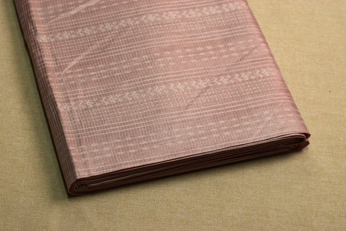 Semi Tasar Silk Dress Material – Elegant Woven Design | 2.75 Meters