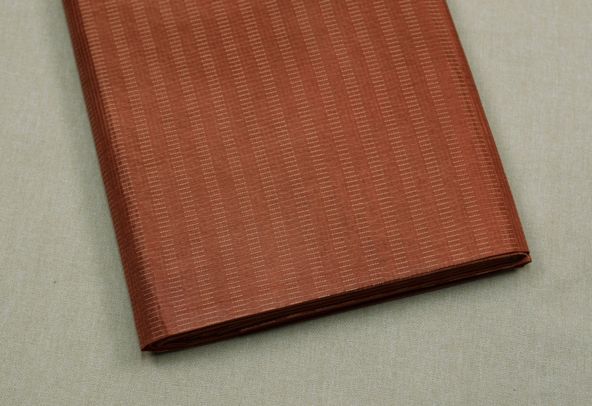 Semi Tasar Silk Dress Material – Elegant Textured Weave | 2.75 Meters