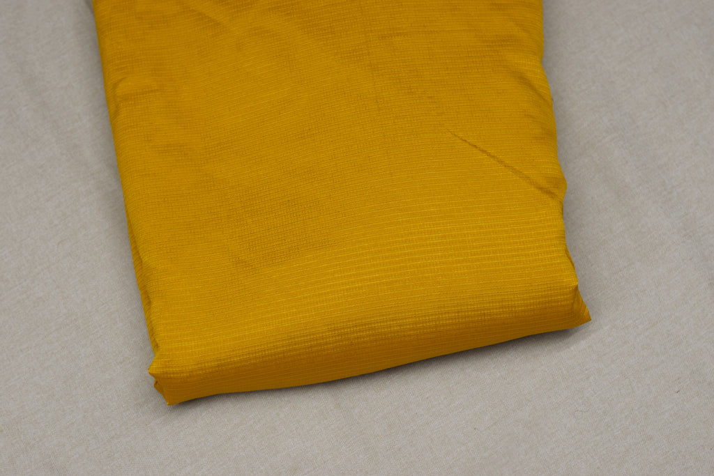 Golden Bloom Berlin Silk Dress Material Set-56"