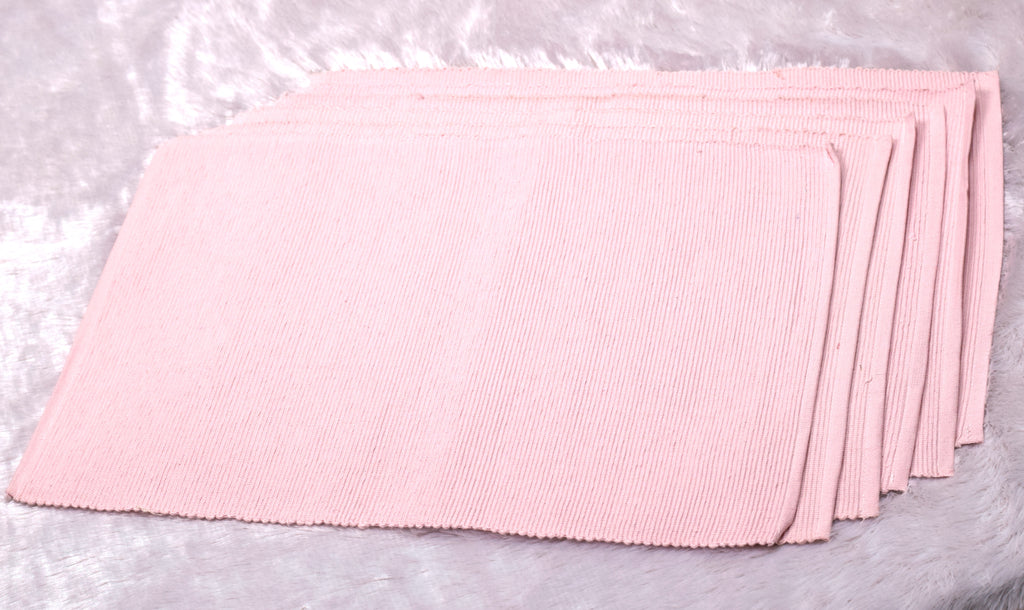 Soft Textured Table Mat – 50 × 35 cm | Elegant Dining Table Placemat