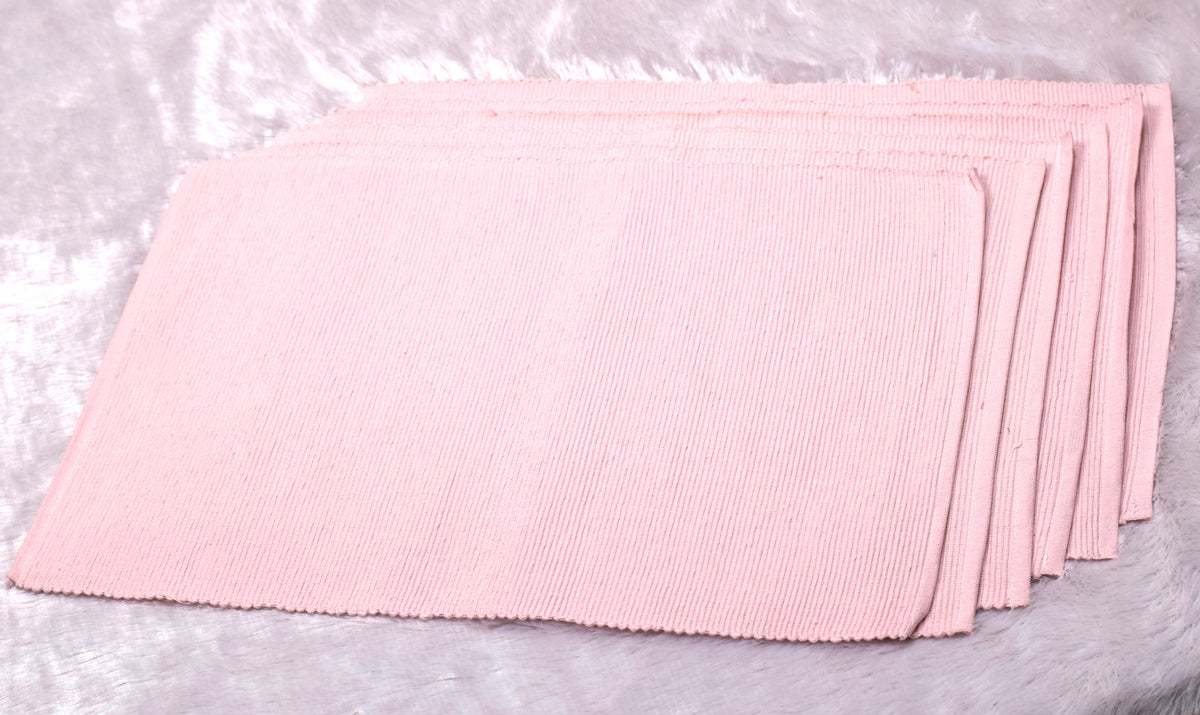 Soft Textured Table Mat – 50 × 35 cm | Elegant Dining Table Placemat