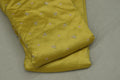 Mustard Bloom Berlin Silk Dress Material Set