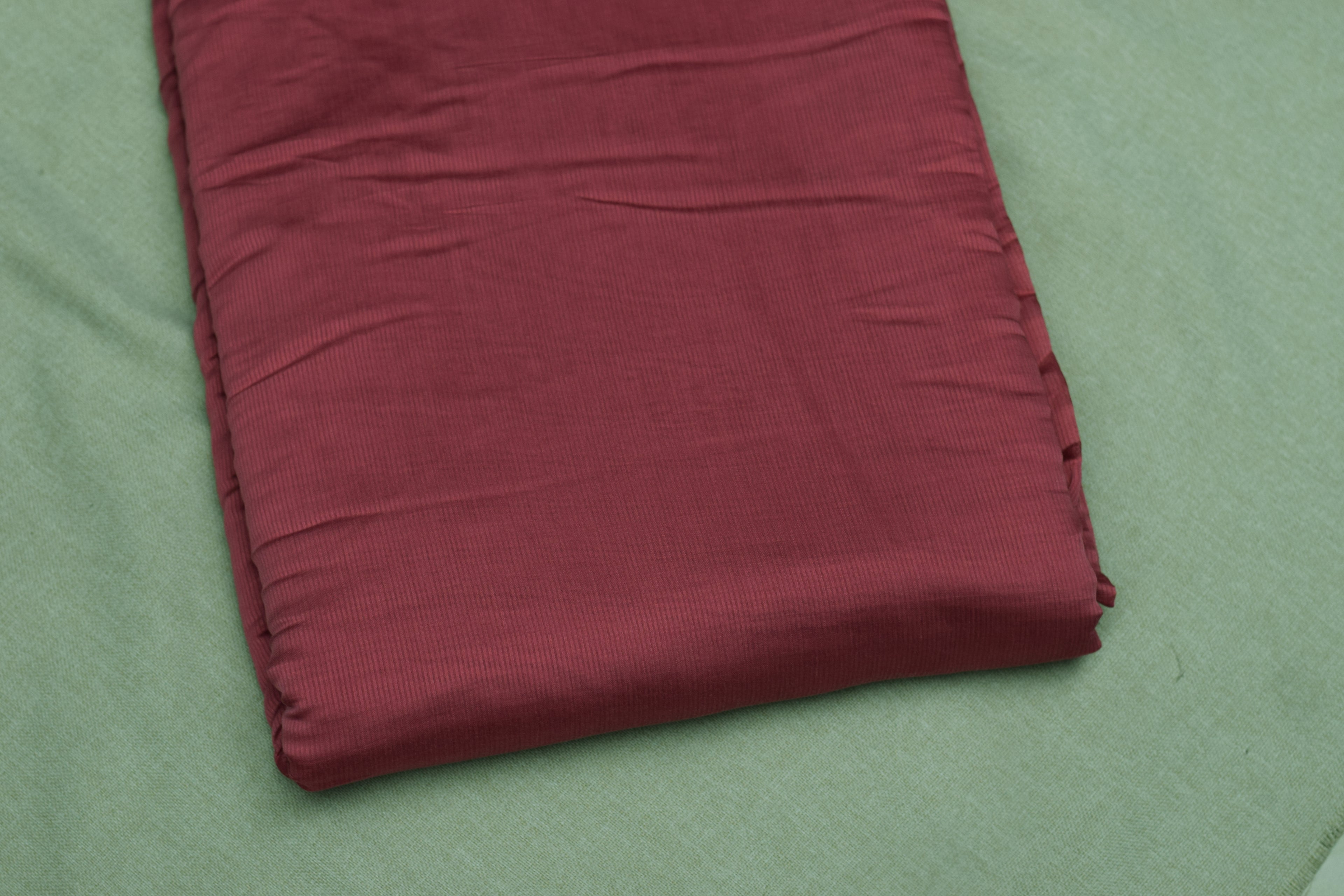 Ruby Mist mull chandari  Dress Material Set
