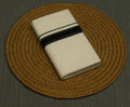 Traditional Kodi Color Double Mundu with Black Kara Border | Kerala Men's Cotton Dhoti | Premium Ethnic Wear