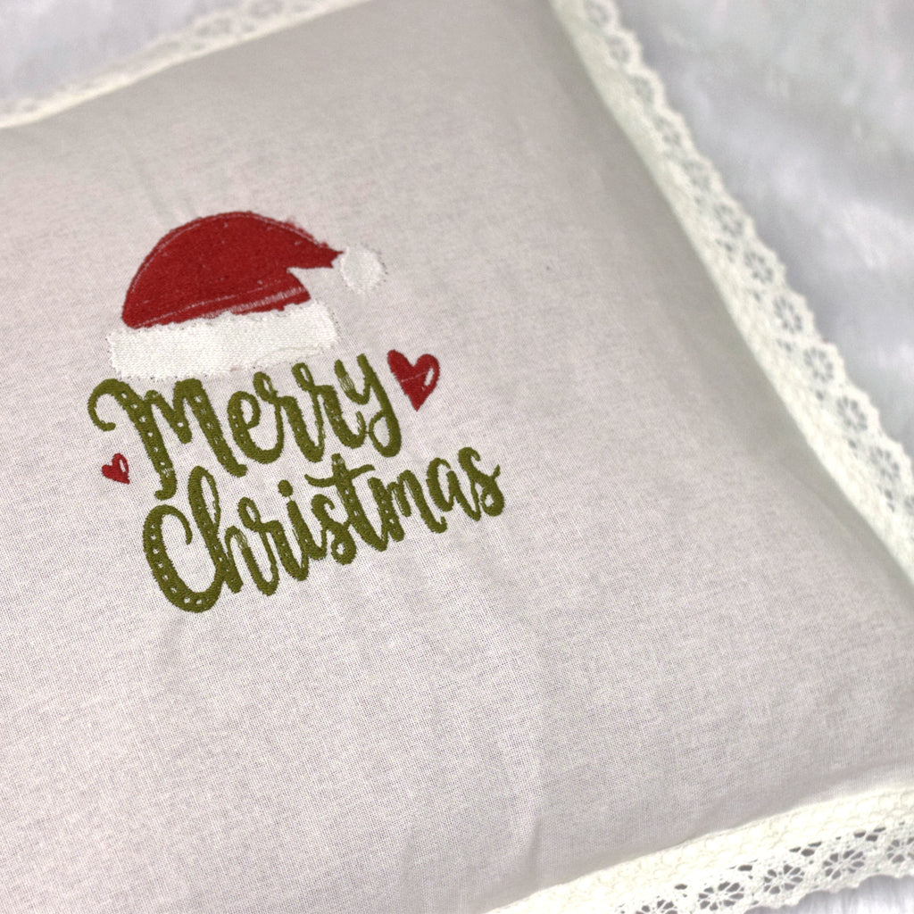 Christmas Embroidered Cushion Covers 16x16 Inch (Set of 2) – Nushio by Pulpel – view 3