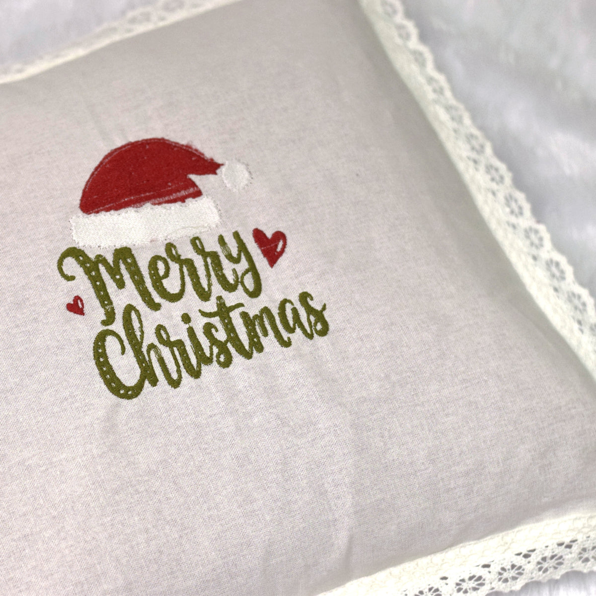 Christmas Embroidered Cushion Covers 16x16 Inch (Set of 2) – Nushio by Pulpel – view 3