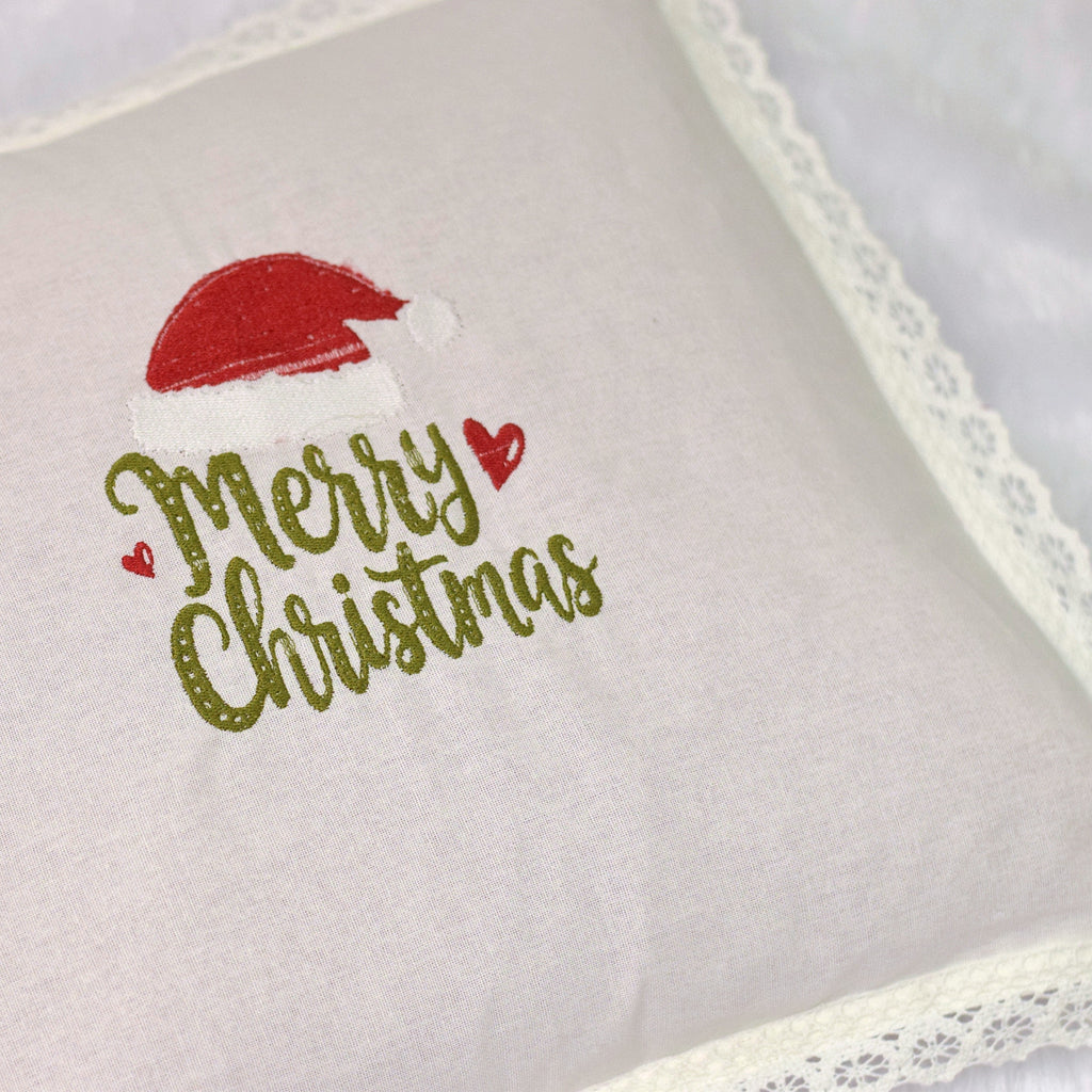 Christmas Embroidered Cushion Covers 16x16 Inch (Set of 2) – Nushio by Pulpel – view 4