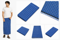 Premium Cotton Blue Checked Kaili / Lungi - 2.10 Meters