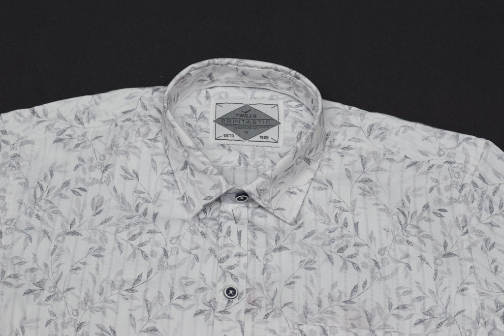 Men’s Premium Printed Casual Shirt – Soft Cotton Blend
