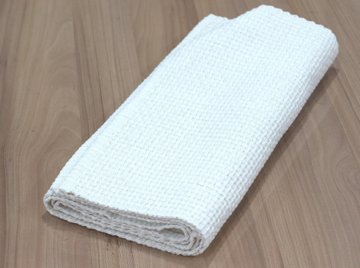 Textured Off-White Cotton Table Runner – 1.75 M x 35 cm