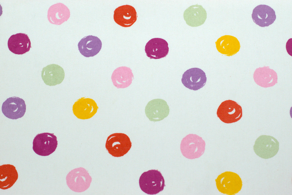 Multicolor Polka Dot Table Runner – 120 x 40 cm | Modern & Playful Dining Decor
