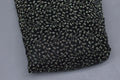 Elegant Black Velvet Embroidered Dress Material Set (Top & Bottom) – 44" Width