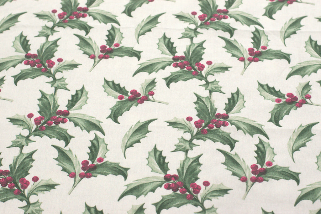 QUEEN Size Floral Bedsheet with 2 Pillow Covers |  Printed Bed Cover | White & Teal Green |