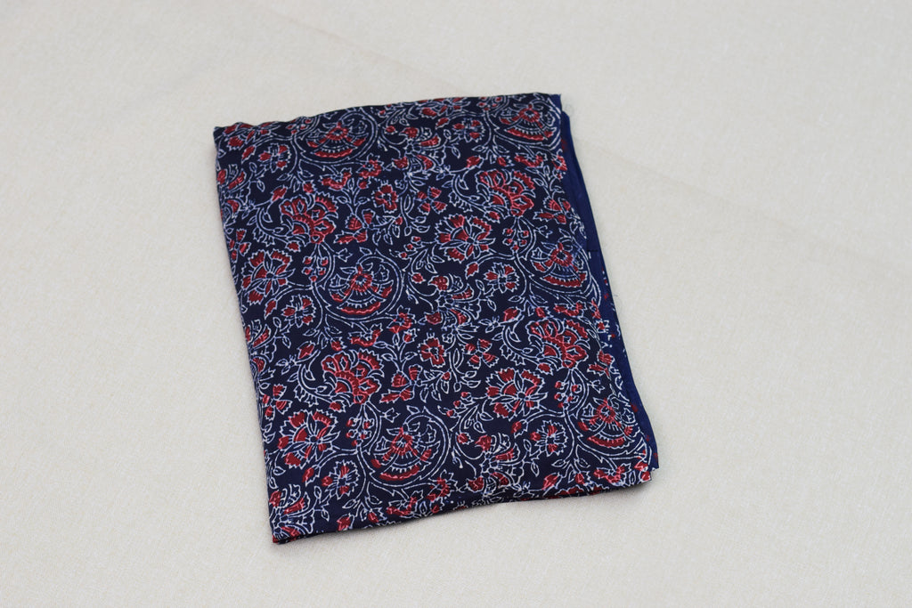 Floral Modal Silk Churidar Material Set