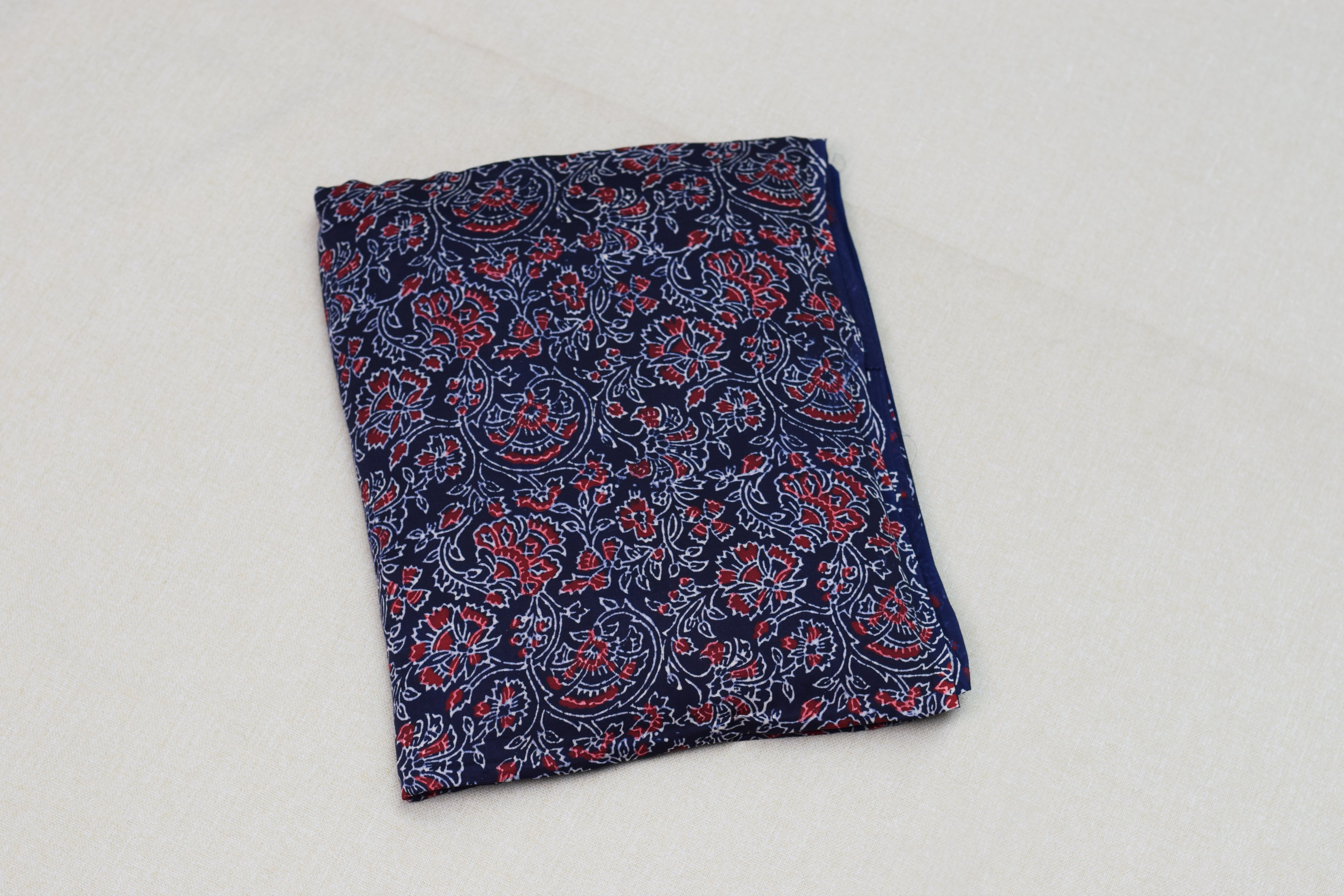 Floral Modal Silk Churidar Material Set