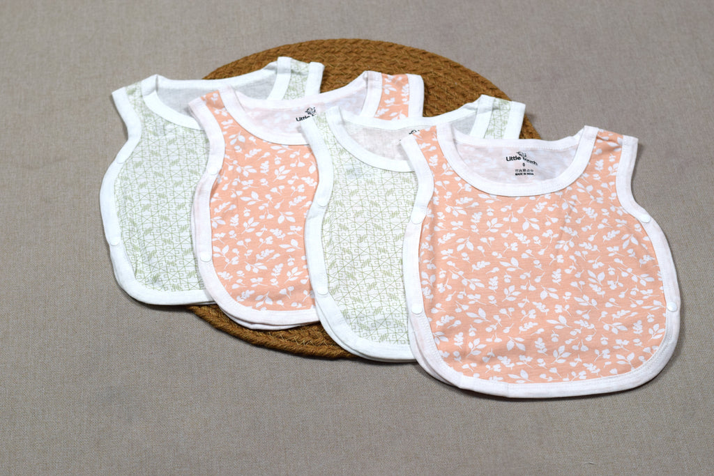 Little Touch Baby Kutti Uduppu Set of 4 – Soft Cotton Sleeveless Newborn Jabla |