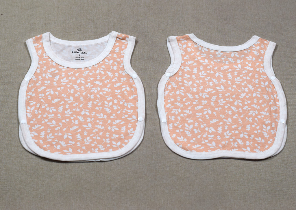 Little Touch Baby Kutti Uduppu Set of 4 – Soft Cotton Sleeveless Newborn Jabla |