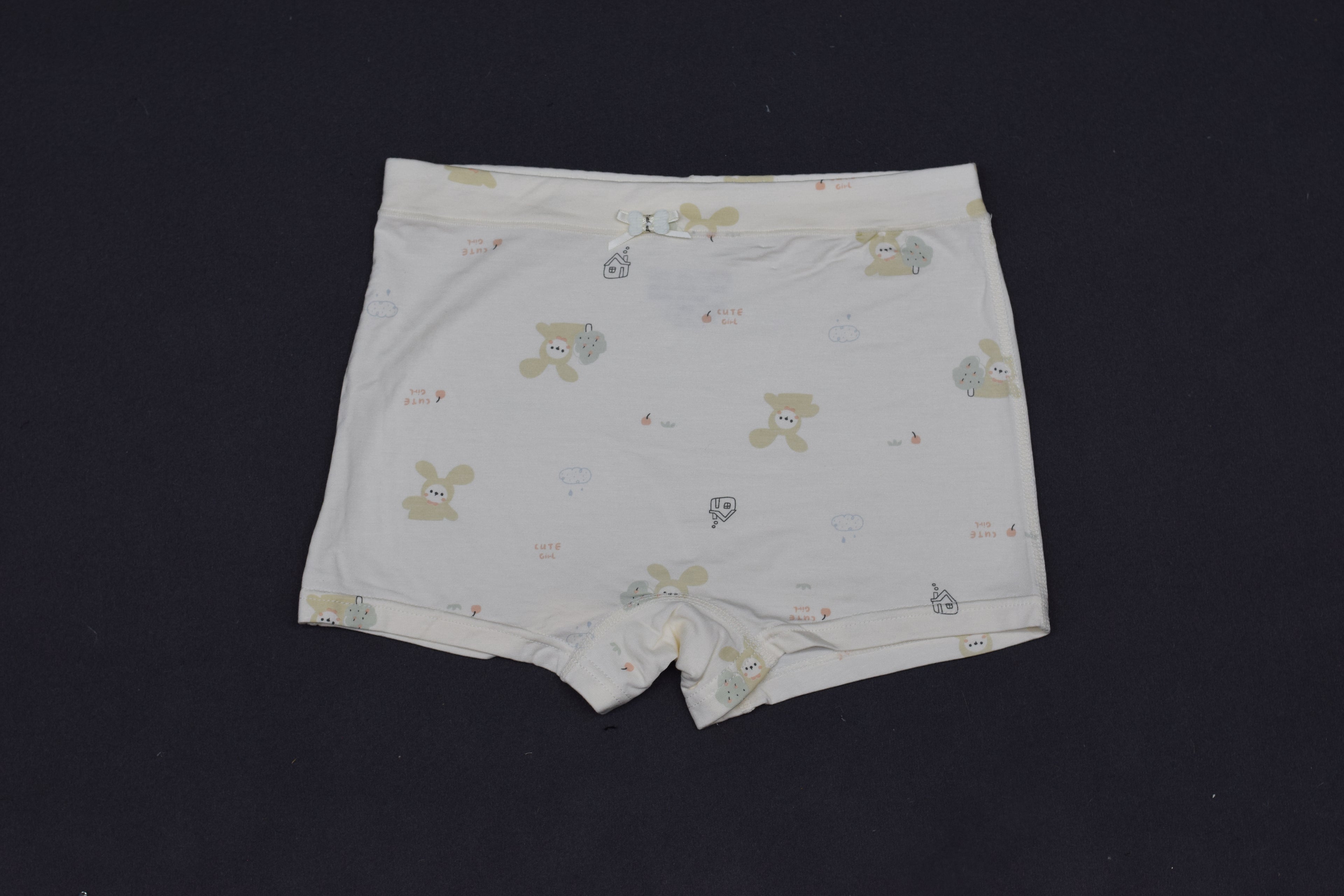 Girls Bamboo Fabric Printed Panty – Soft & Breathable Comfort Underwear