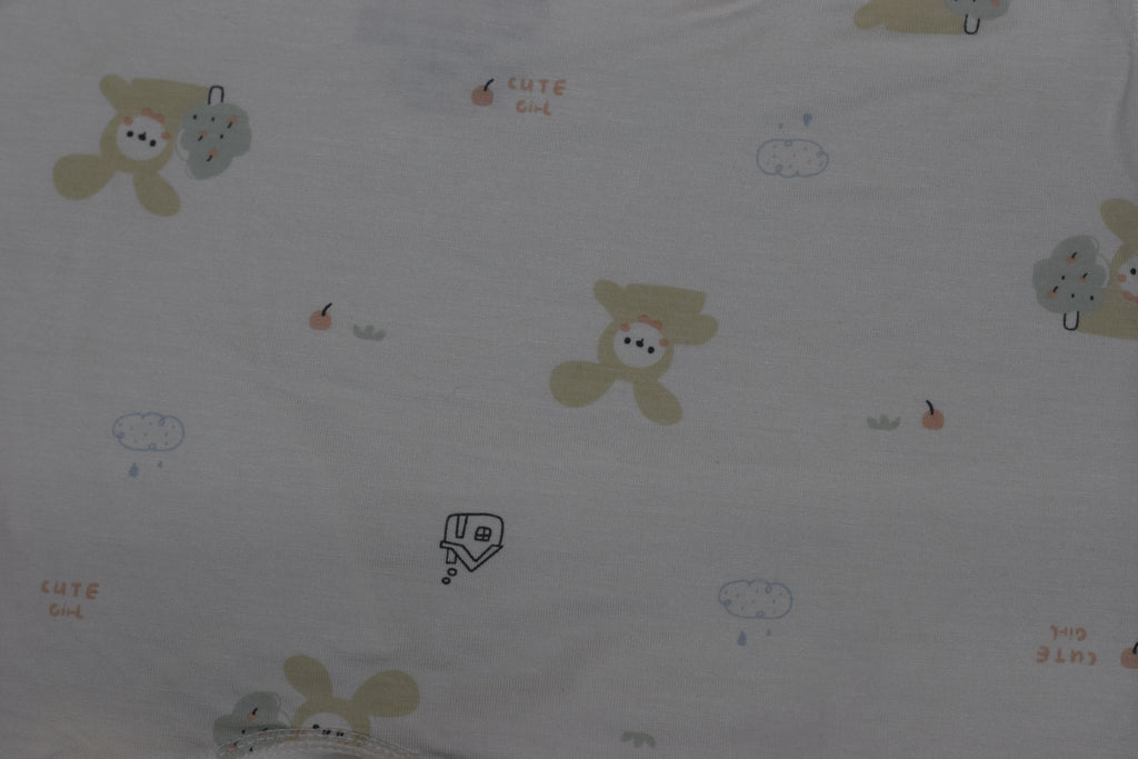 Girls Bamboo Fabric Printed Panty – Soft & Breathable Comfort Underwear
