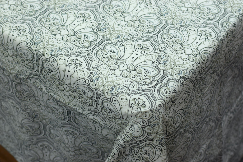 King Size Cotton Bedsheet 110 x 110 Inches – Elegant Printed Design