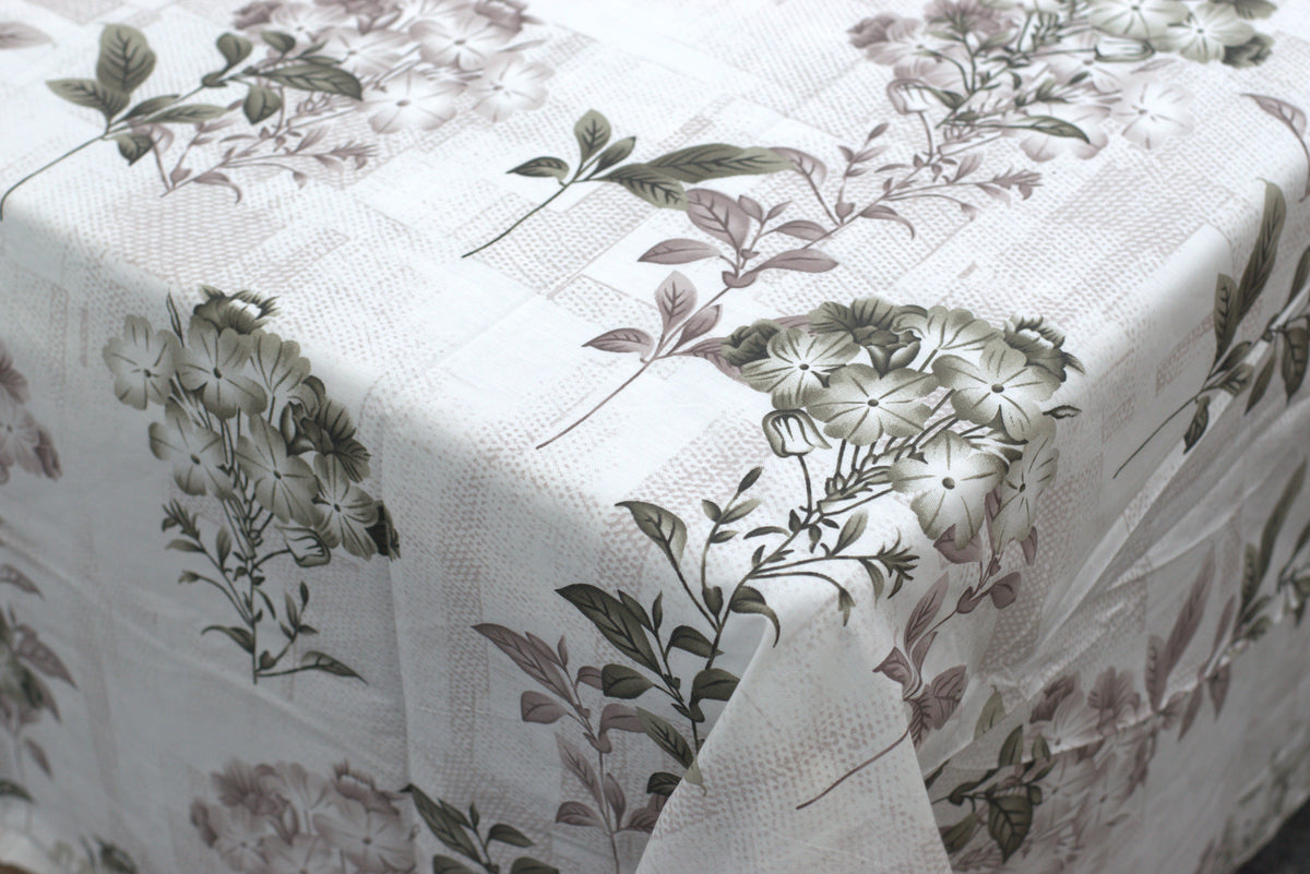 King Size  Cotton Bedsheet – 110 x 110 Inch Floral Printed Double Bedsheet