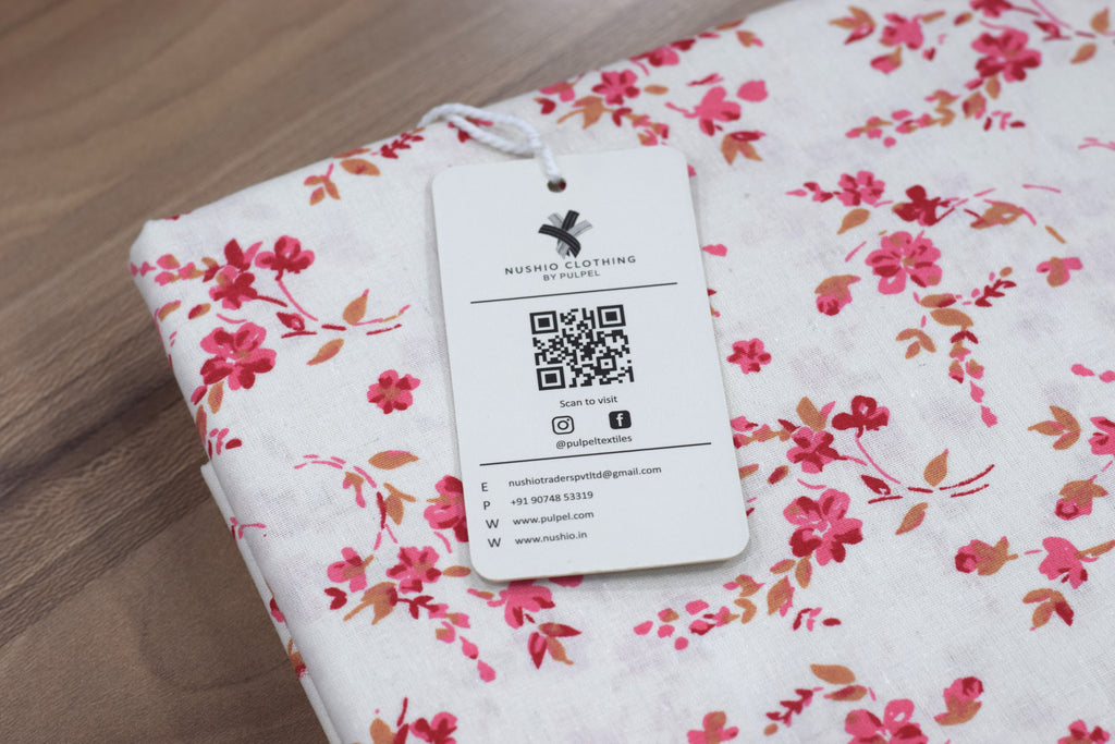 Queen Size Floral Printed Bed Spread – 90 x 100 Inches