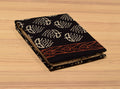 Black and Off-White Hand Block Print Pure Cotton Unstitched Churidhar Set  Material