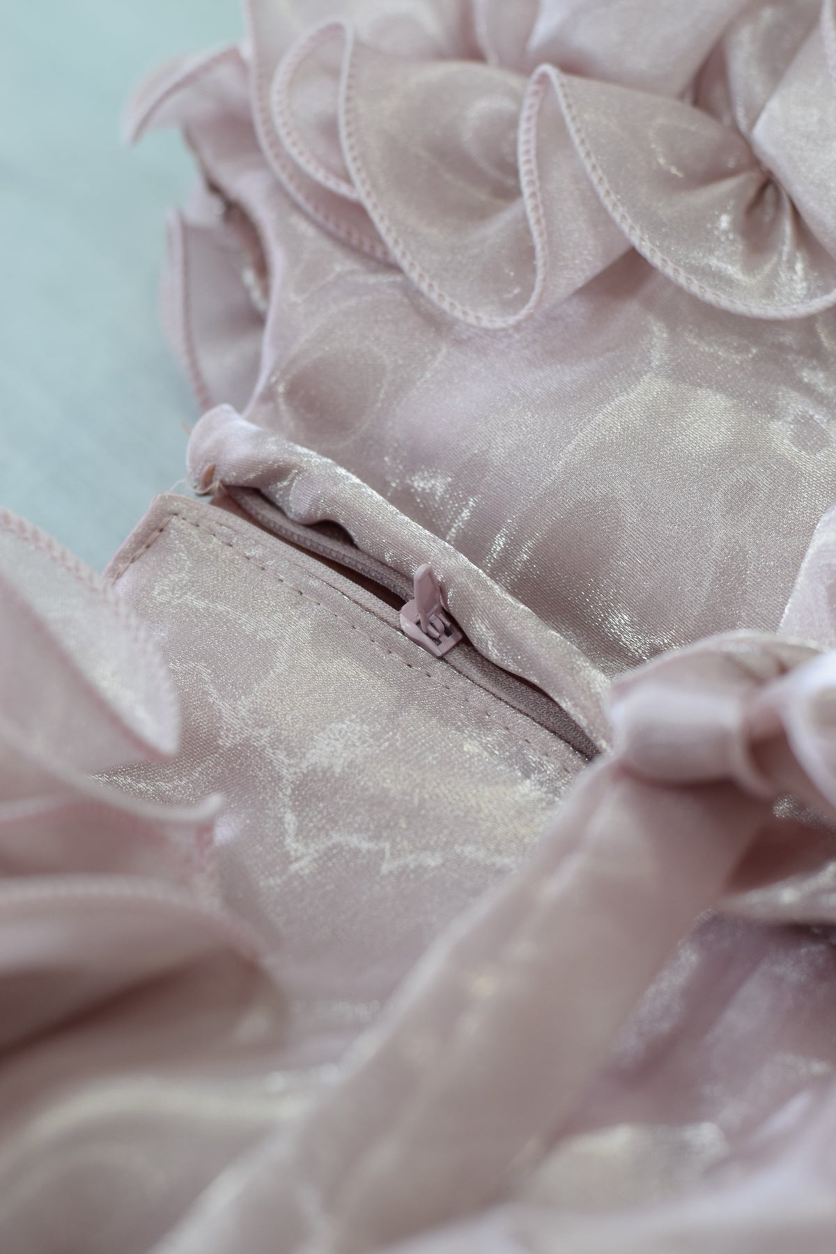 Baby Girls Pink Fancy Frock – Elegant Party Wear Dress