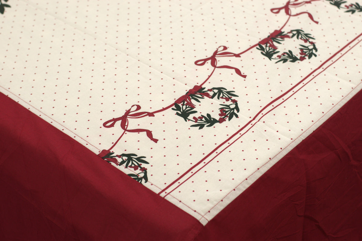 King Size Christmas Printed Bedspread – 100×110 Inches