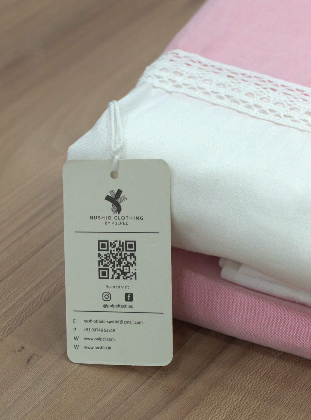 King Size Cotton Bedspread 100×106 Inches | Pink & White Floral Embroidered Bed Cover