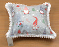 Christmas Gnome Printed Cushion Cover – 16 x 16 Inch | Decorative Cushion Cover